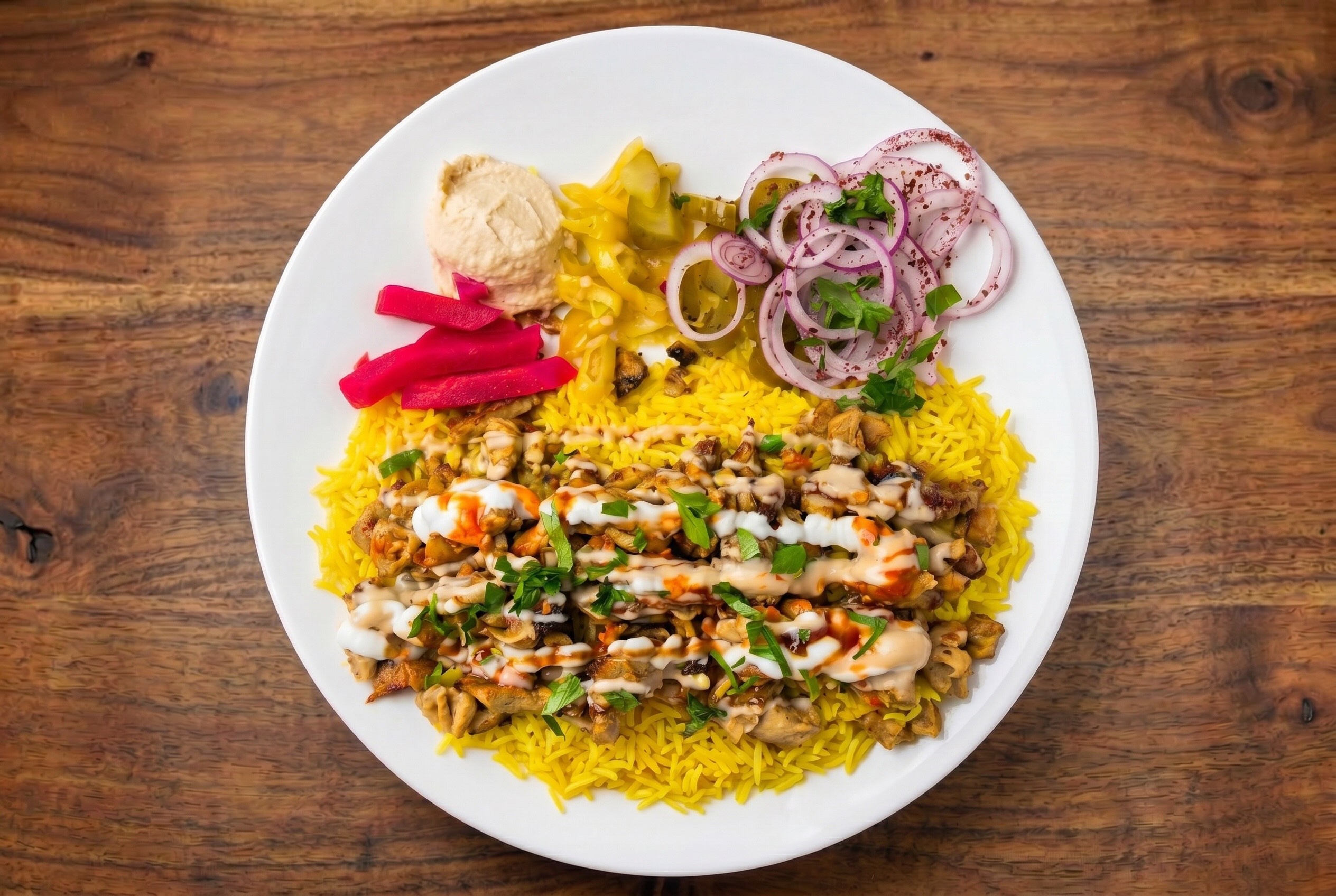 Chicken Shawarma Platter