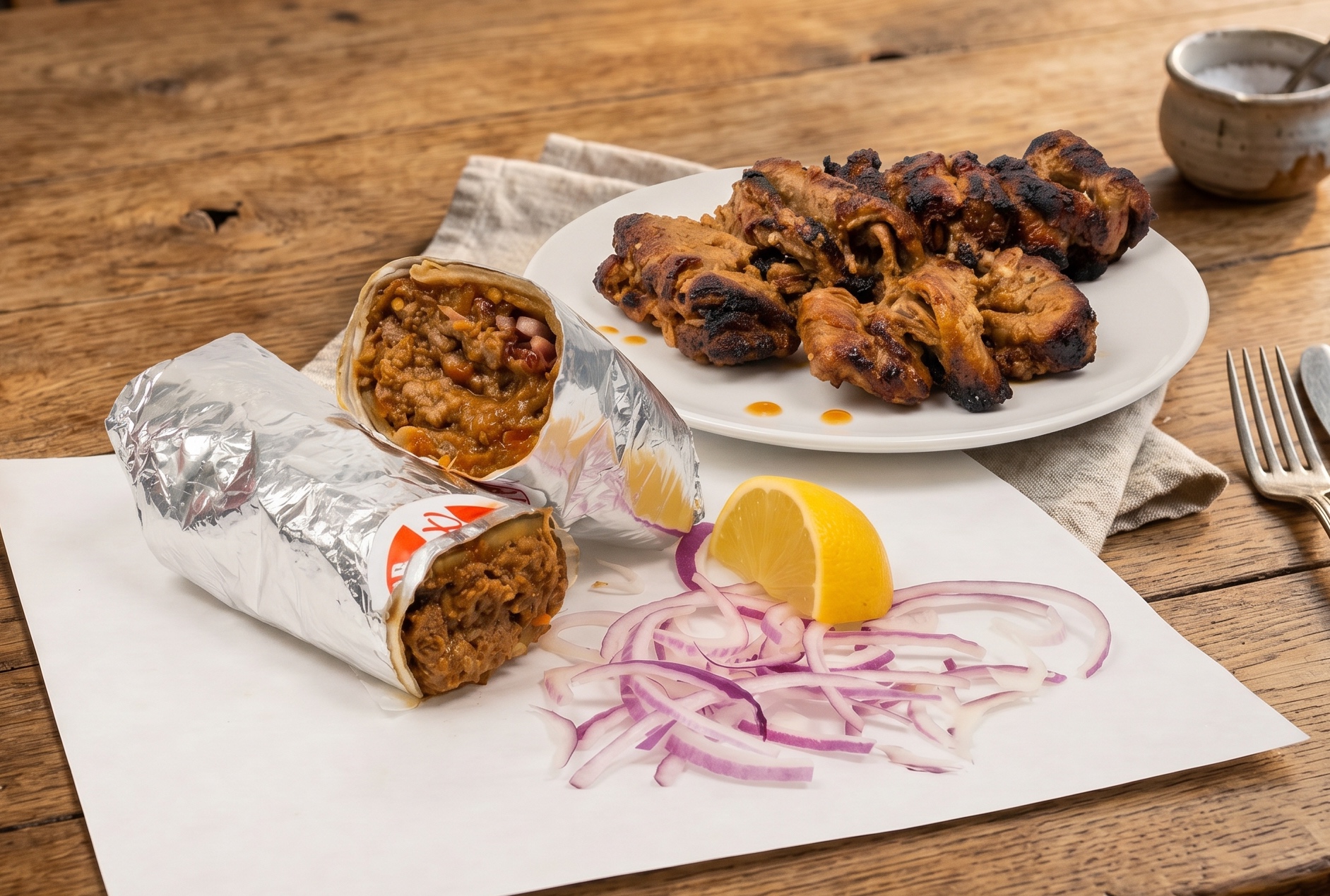Beef BBQ Wrap