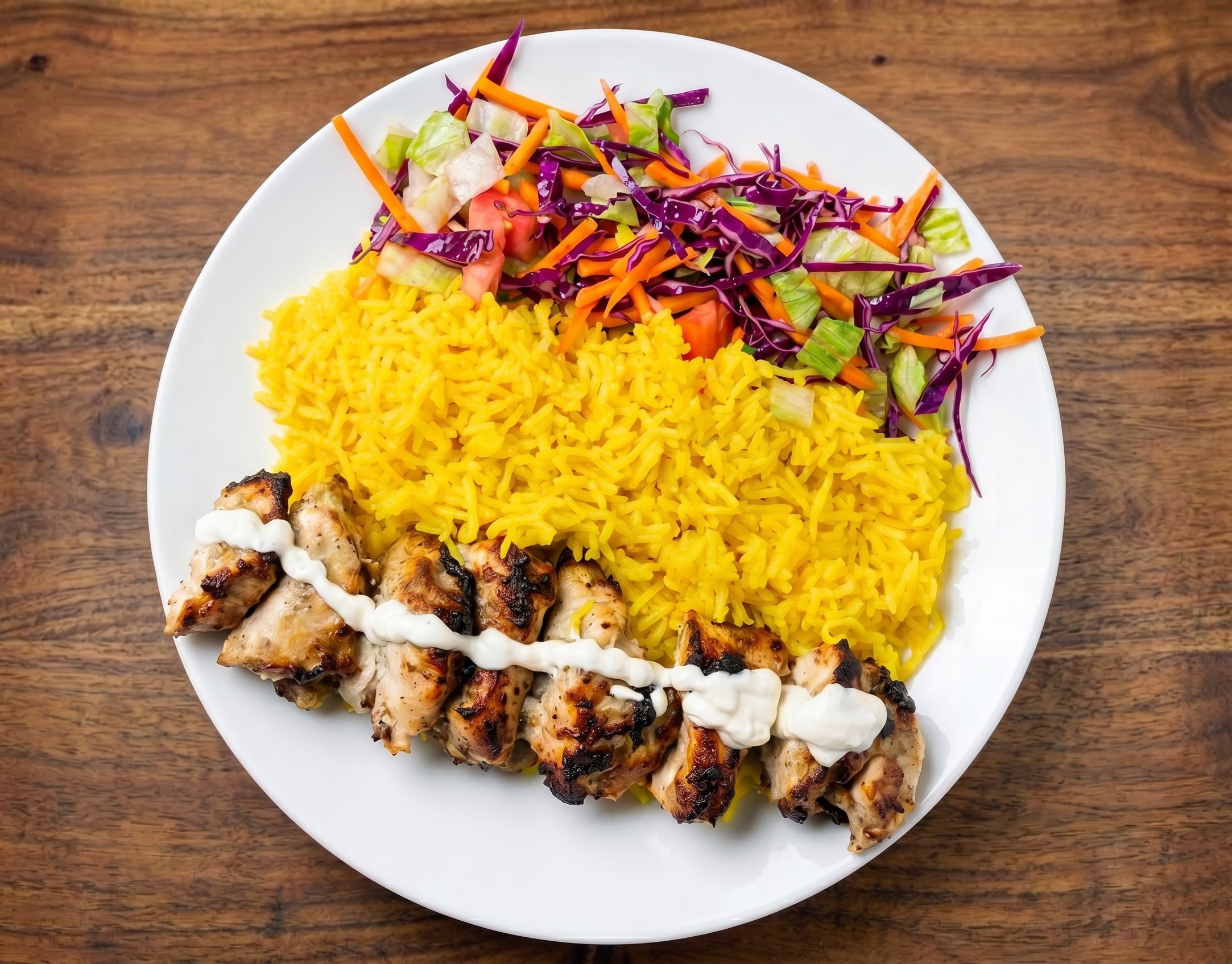 Chicken Malai BBQ Platter